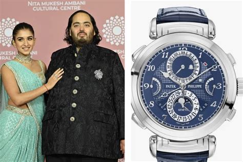 mukesh ambani son watch.